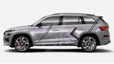 Sticker Auto - Skoda Kodiaq - Modele laterale (67)