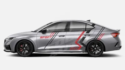 Sticker Auto - Skoda Octavia - Modele laterale (67)