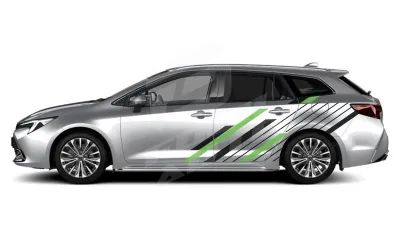 Sticker Auto - Toyota Touring - Modele laterale (43)