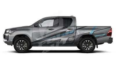Sticker Auto - Toyota Hilux - Modele Laterale (71)