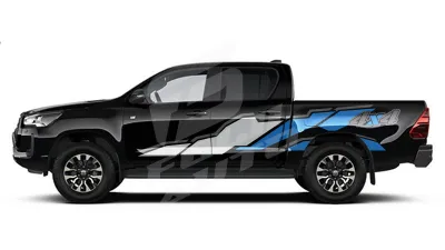 Sticker Auto - Toyota Hilux - Modele Laterale (92)