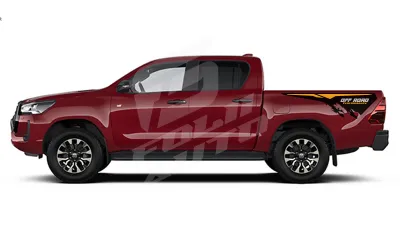 Sticker Auto - Toyota Hilux - Modele Laterale (74)