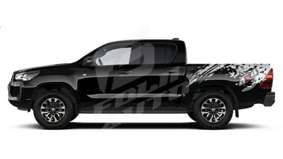 Sticker Auto - Toyota Hilux - Modele Laterale (77)