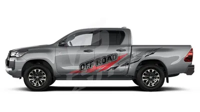 Sticker Auto - Toyota Hilux - Modele Laterale (79)