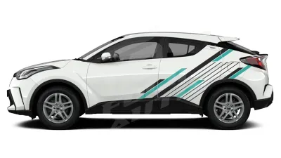 Sticker Auto - Toyota CH-R - Modele laterale (43)