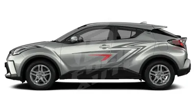 Sticker Auto - Toyota CH-R - Modele laterale (47)