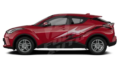 Sticker Auto - Toyota CH-R - Modele laterale (49)