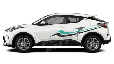 Sticker Auto - Toyota CH-R - Modele laterale (50)