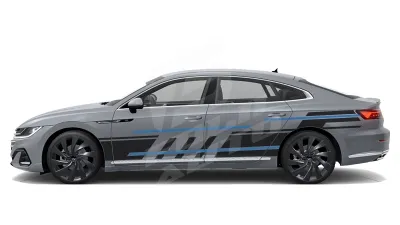 Sticker Auto - Volkswagen Arteon - Modele laterale (01)