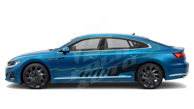 Sticker Auto - Volkswagen Arteon - Modele laterale (61)