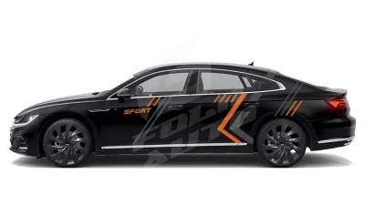 Sticker Auto - Volkswagen Arteon - Modele laterale (67)
