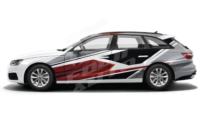 Sticker Auto - Audi A4 Avant - Seturi (02)