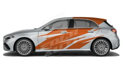 Sticker Auto - Mercedes Hatchback - Seturi (06)